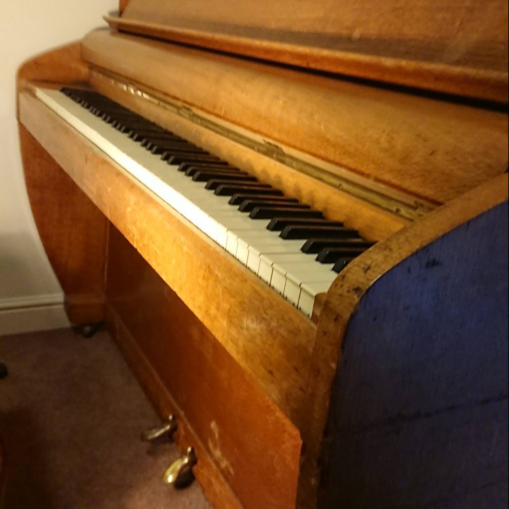 Wooden 1958 Challen Upright Piano